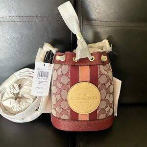 Coach Mini Dempsey Bucket Bag
